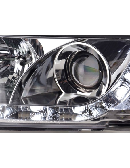 Faro diurno Luci di marcia diurna a LED Audi A4 B5 8D 94-99 cromato