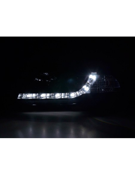 Faro Daylight Luci di marcia diurna a LED Audi A4 B5 8D 99-01 nero