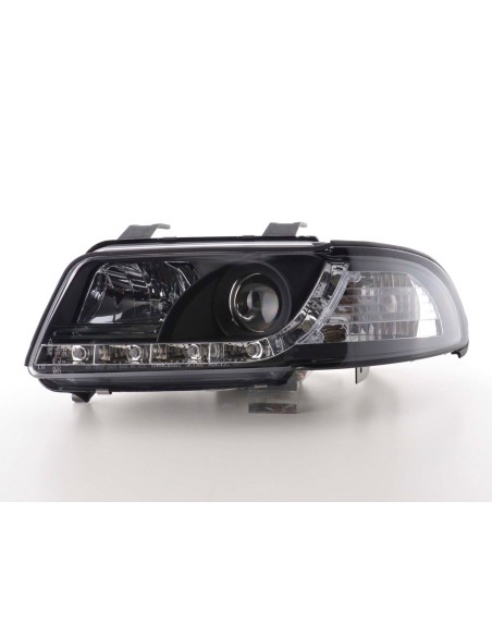 Faro Daylight Luci di marcia diurna a LED Audi A4 B5 8D 99-01 nero