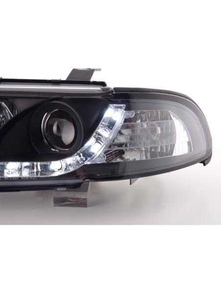 Faro Daylight Luci di marcia diurna a LED Audi A4 B5 8D 99-01 nero