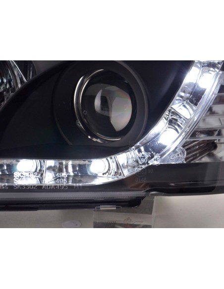 Faro Daylight Luci di marcia diurna a LED Audi A4 B5 8D 99-01 nero