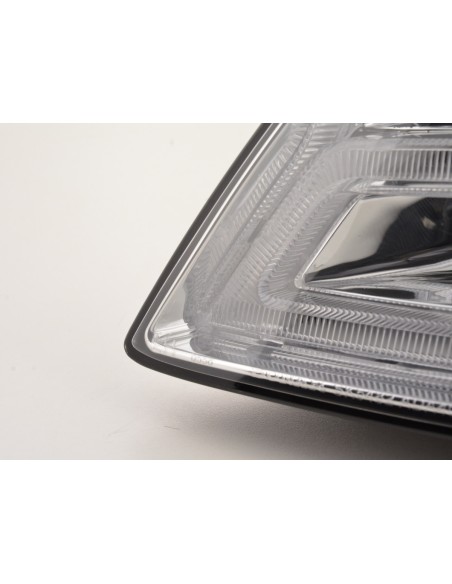 Set fari Xenon Daylight Luci di marcia diurna a LED Audi A4 B8 8K 07-11 cromo