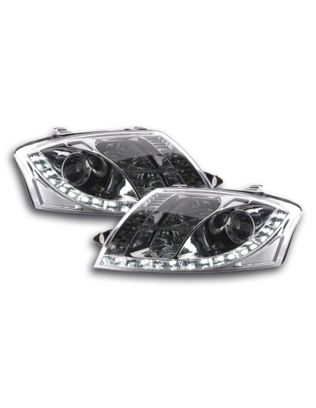 Fari Daylight Luci di marcia diurna a LED Audi TT tipo 8N 99-05 cromate