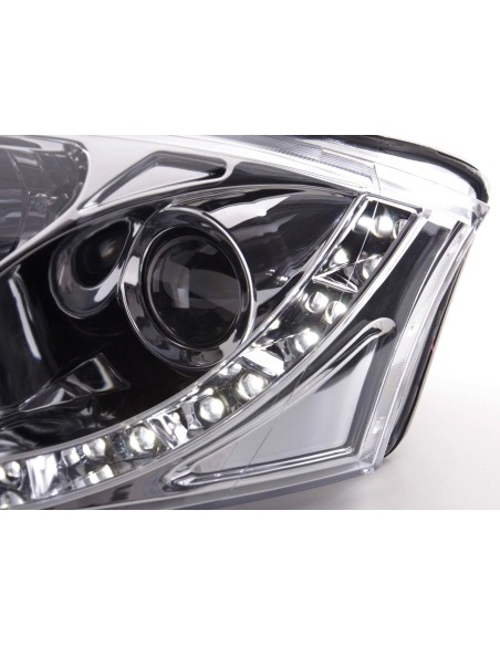 Faro Daylight LED DRL look Audi TT tipo 8N 99-05 cromato