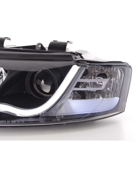 Faro diurno Luci di marcia diurna a LED Audi A4 tipo 8E 01-04 nero