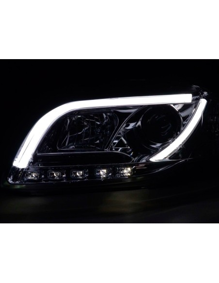 Faro Daylight LED DRL look Audi A4 tipo 8E 04-08 cromato
