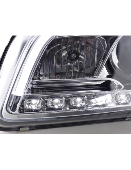 Faro Daylight LED DRL look Audi A4 tipo 8E 04-08 cromato