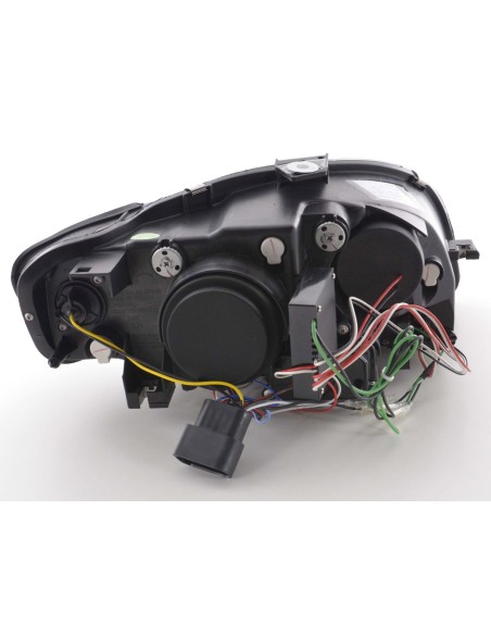 Faro Daylight LED DRL look Audi A4 tipo 8E 04-08 nero