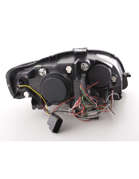 Faro diurno Luci di marcia diurna a LED Audi A4 tipo 8E 05-07 nero