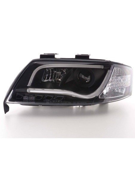 Faro Daylight LED DRL look Audi A6 tipo 4B 97-01 nero