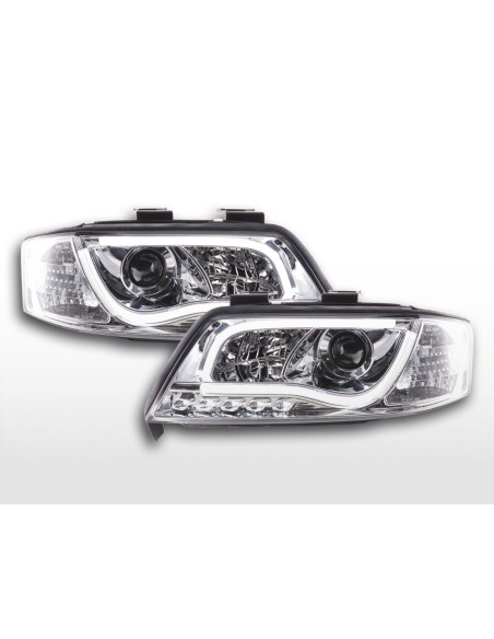 Faro diurno Luci di marcia diurna a LED Audi A6 tipo 4B 97-01 cromato