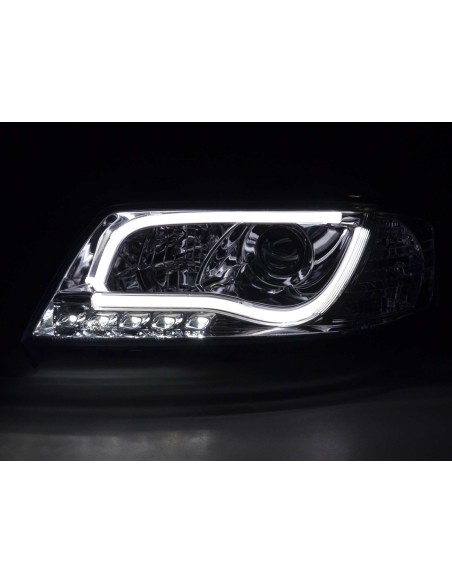 Faro diurno Luci di marcia diurna a LED Audi A6 tipo 4B 97-01 cromato