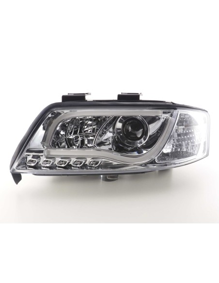 Faro diurno Luci di marcia diurna a LED Audi A6 tipo 4B 97-01 cromato