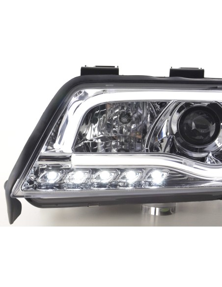 Faro diurno Luci di marcia diurna a LED Audi A6 tipo 4B 97-01 cromato