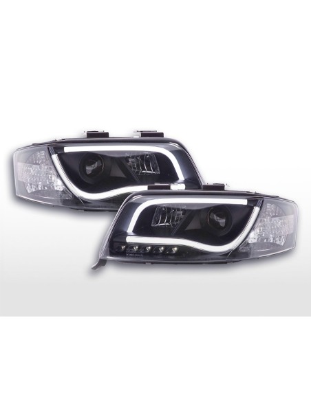 Faro diurno Luci di marcia diurna a LED Audi A6 tipo 4B 97-01 nero