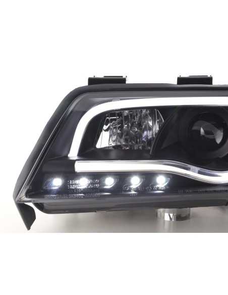 Faro diurno Luci di marcia diurna a LED Audi A6 tipo 4B 97-01 nero