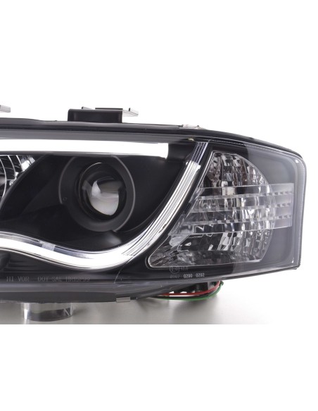 Faro diurno Luci di marcia diurna a LED Audi A6 tipo 4B 97-01 nero