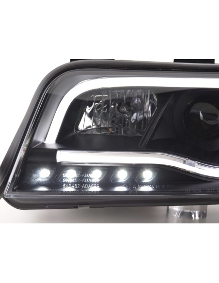 Faro diurno Luci di marcia diurna a LED Audi A6 tipo 4B 01-04 nero
