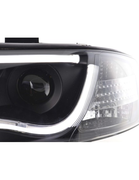 Faro diurno Luci di marcia diurna a LED Audi A6 tipo 4B 01-04 nero