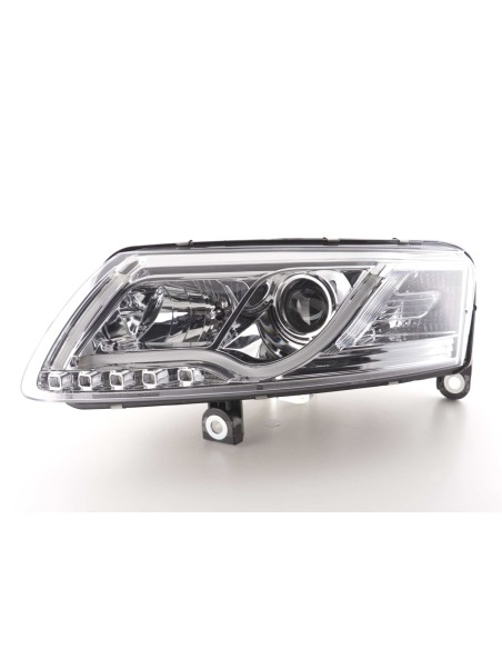 Faro diurno Luci di marcia diurna a LED Audi A6 tipo 4F 04-08 cromato