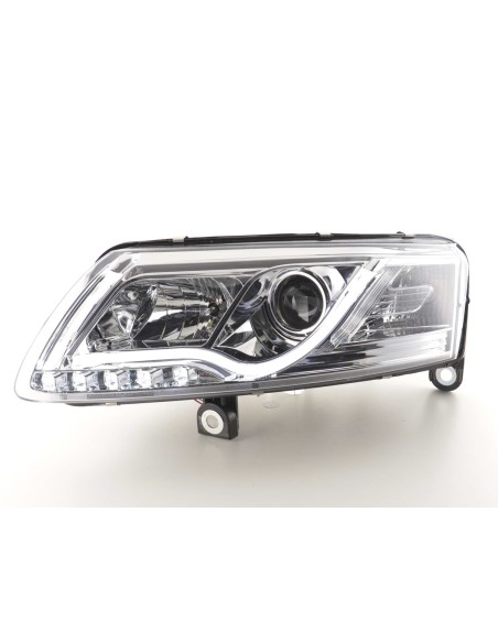 Faro diurno Luci di marcia diurna a LED Audi A6 tipo 4F 04-08 cromato
