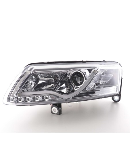Faro diurno Luci di marcia diurna a LED Audi A6 tipo 4F 04-08 cromato