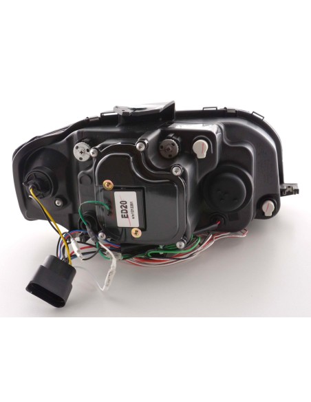 Faro Daylight LED DRL look Audi A3 tipo 8P / 8PA 03-08 cromato