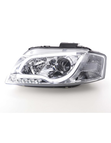 Faro diurno Luci di marcia diurna a LED Audi A3 tipo 8P / 8PA 03-08 cromato
