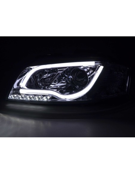 Faro diurno Luci di marcia diurna a LED Audi A3 tipo 8P / 8PA 03-08 cromato