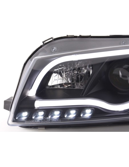Faro diurno Luci diurne a LED Audi A3 tipo 8P / 8PA 03-08 nero