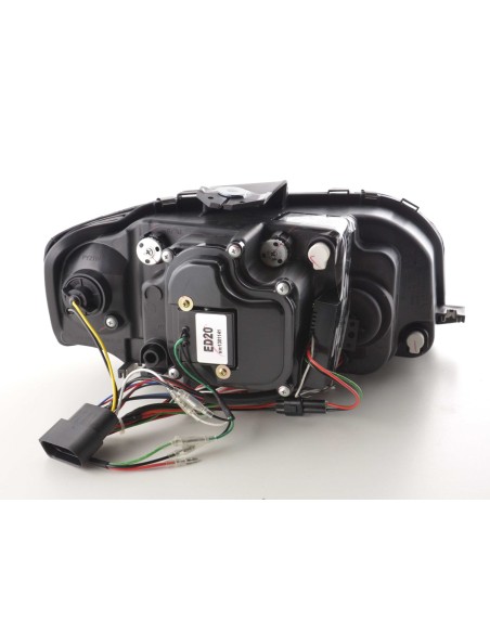 Faro diurno Luci diurne a LED Audi A3 tipo 8P / 8PA 03-08 nero