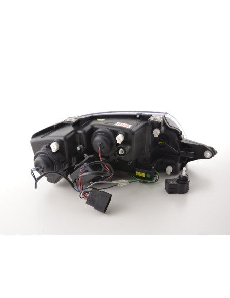 Faro Daylight LED DRL look Audi TT tipo 8N 99-06 nero per guida a destra