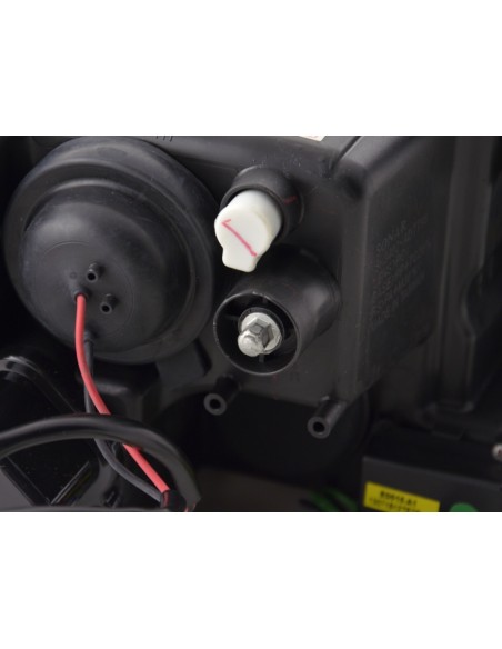 Faro Daylight LED DRL look Audi TT tipo 8N 99-06 nero per guida a destra