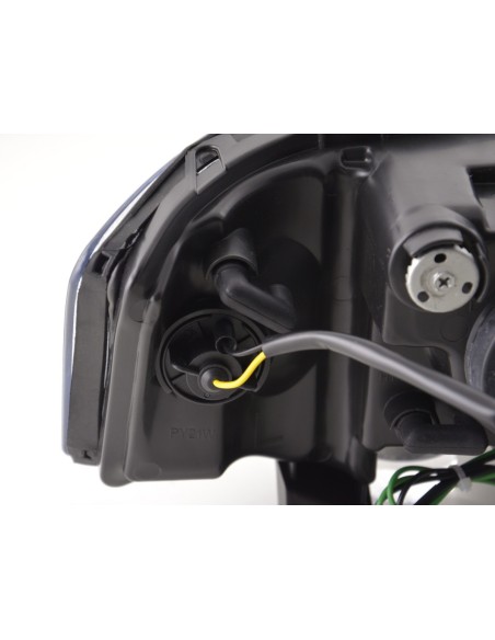 Faro Daylight LED DRL look Audi A6 tipo 4B 01-04 cromato per guida a destra