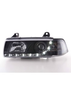 Faro diurno Luci di marcia diurna a LED BMW Serie 3 E36 Coupé 92-99 nero 2