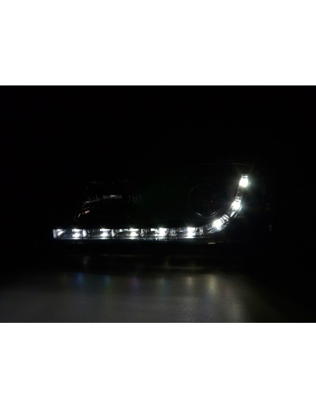 Faro diurno Luci di marcia diurna a LED BMW Serie 3 E36 Coupé 92-99 nero