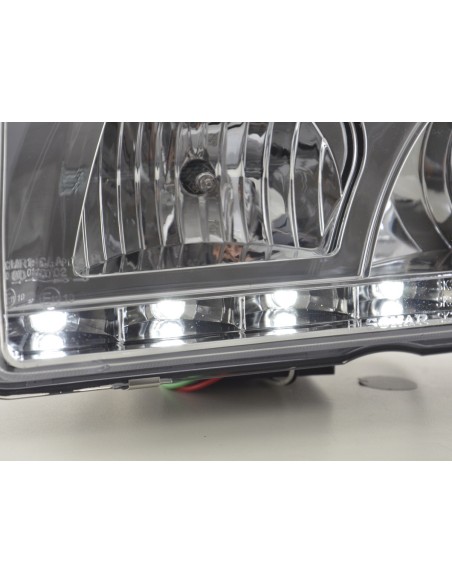 Fari Daylight Luci di marcia diurna a LED BMW Serie 3 E36 berlina 92-98 cromate