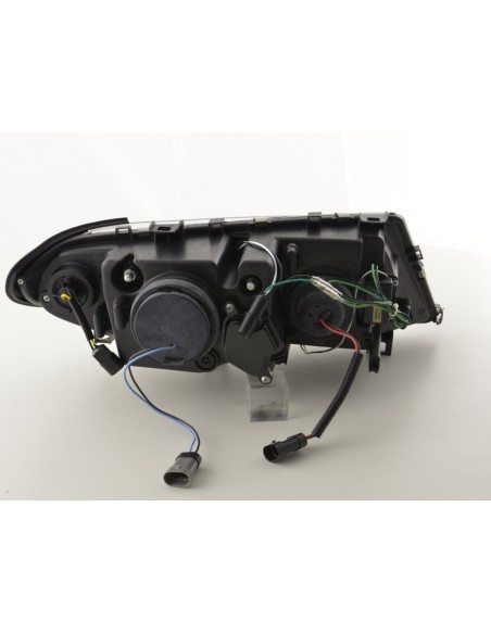 Fari Angel Eyes BMW 3er E46 Limo / Touring 02-05 cromati