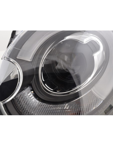 Set di fari Daylight LED DRL look Mini One / Cooper 06-10 nero