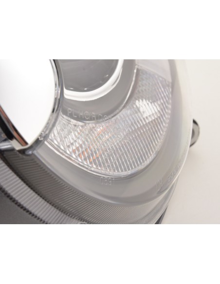 Set di fari Daylight LED DRL look Mini One / Cooper 06-10 nero