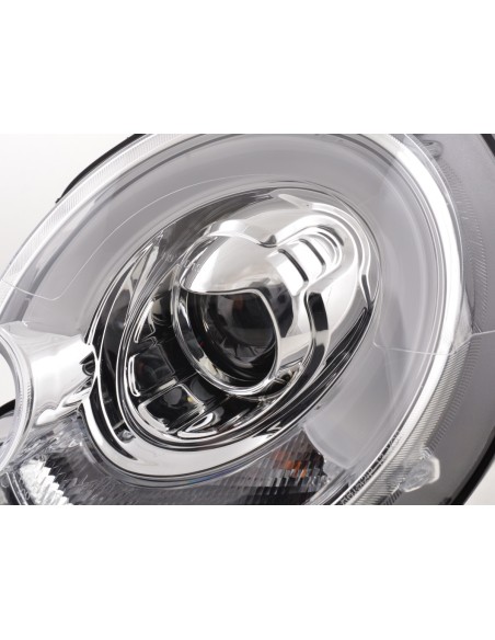 Faro Daylight LED DRL look Mini One / Cooper 06-10 cromato