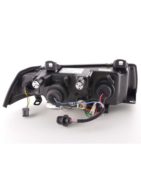 Faro Daylight Luci di marcia diurna a LED BMW Serie 3 E36 Coupe / Cabrio 92-98 nero per guida a destra