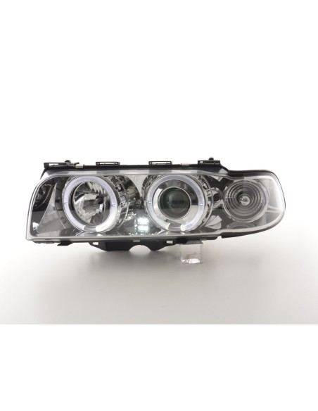 Set faro BMW serie 7 E38 95-98 cromato per guida a destra