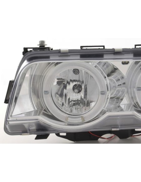 Set di fari allo xeno BMW serie 7 tipo E38 99-02 cromato