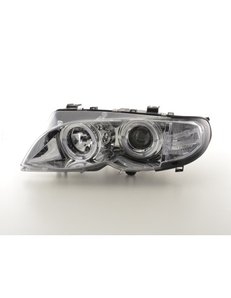 Set faro BMW Serie 3 E46 Limo / Touring 02-05 cromato