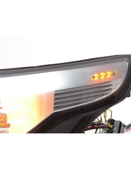 Set fari allo xeno Angel Eyes CCFL BMW 5er E60 / E61 03-04 cromato