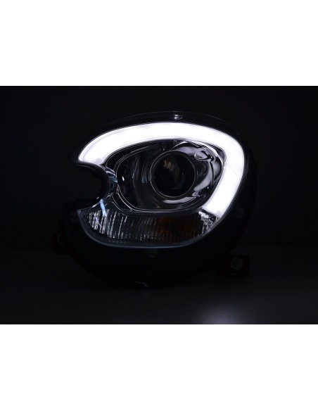 Set di fari Xenon Daylight LED DRL look Mini Countryman (R60) 10-17 cromato