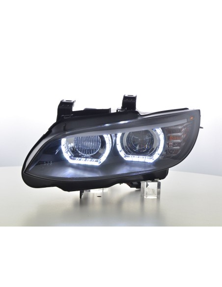 Set fari Xenon Daylight Luci di marcia diurna a LED BMW Serie 3 E92 / E93 06-10 nere