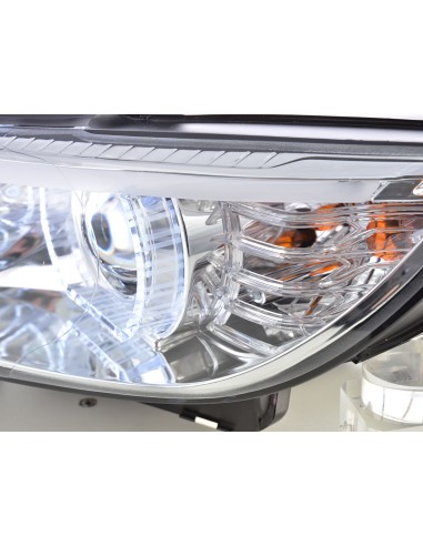 Set fari allo xeno, luce diurna a LED, luci di marcia diurna BMW Serie 3 E92 / E93 06-10 cromato
