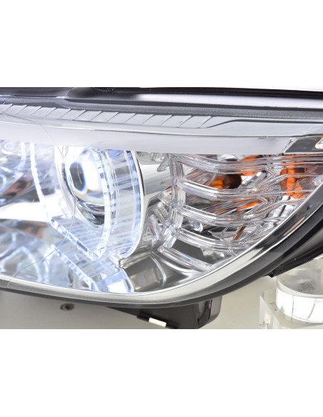Set fari allo xeno, luce diurna a LED, luci di marcia diurna BMW Serie 3 E92 / E93 06-10 cromato